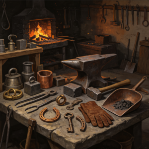 Blacksmith Shop: Mold Re-shelving