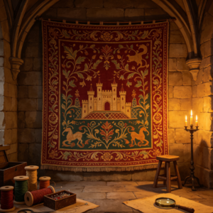 Castle Tapestry: Weave Pattern Correction
