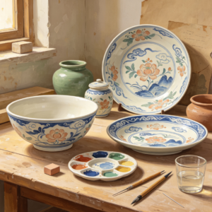 Ceramic Painting: Underglaze Identification