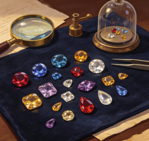 Gemstone Facets: Fire and Brilliance Check