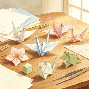Origami Art: Crease Pattern Inspection