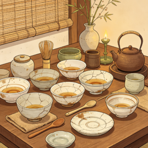 Tea Ceremony Utensils: Usage Trace Analysis